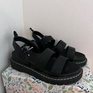 Target 8.5 wide sandals!